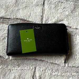 Kate Spade Black Highland Place Neda Wallet